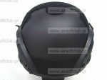 MICH TC-2000 ACH Helmet w/NVG Mount & Side Rail BK